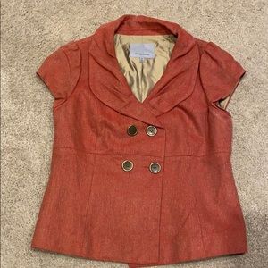 Short sleeved blazer